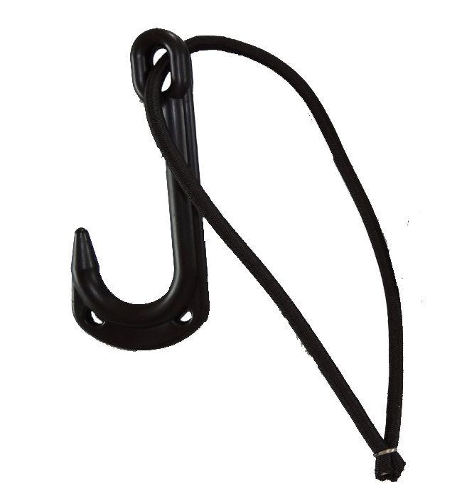 black hook with bungee