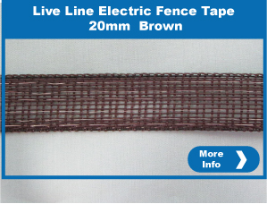 Electric-Fencing-Tape-20mm-Live-Line-Brown-TN