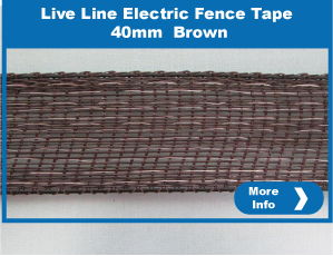 Electric-Fencing-Tape-40mm-Live-Line-Brown-TN